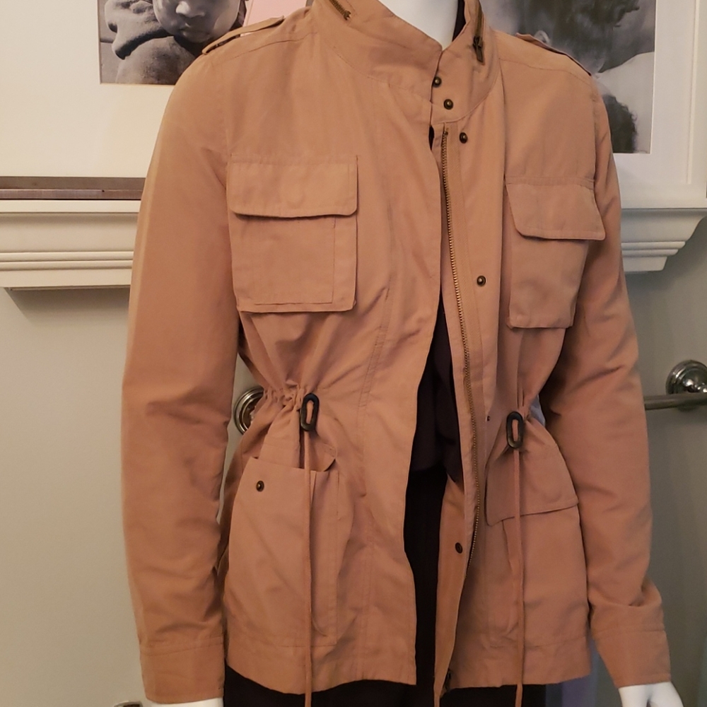 Tan utility jacket - Picture 4 of 8